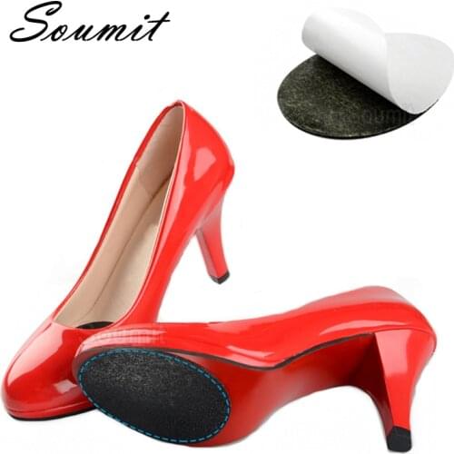 Anti-Slip Sticker for Women Shoes Soles High Heel Sole Protector Non Slip Rubber Pads Self-Adhesive Forefoot Outsoles Shoe Patch