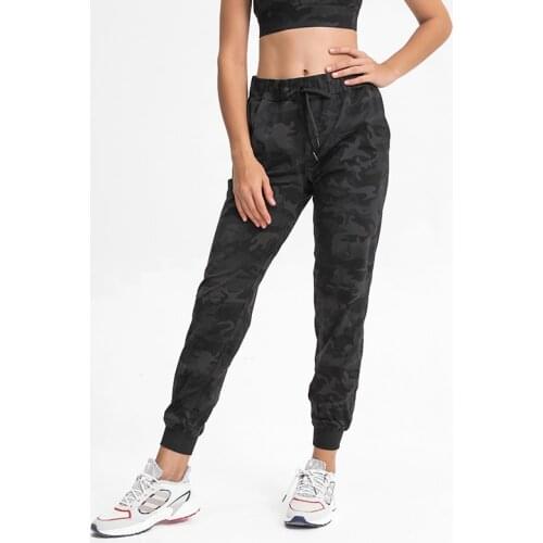 ABS LOLI Naked Feel Joggers Women Drawstring Waist Workout Yoga Tapered Sweatpants Womens Track Cuff Sport Pants With Pockets