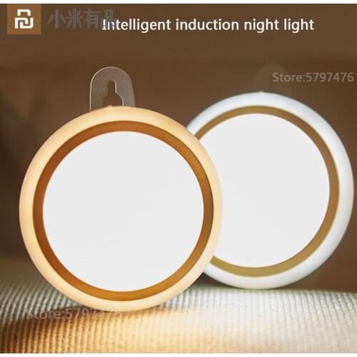Youpin Wireless Smart Body Sensor Light LED Night USB Rechargeable Detector Wall Light Auto On/Off Wardrobe for Smart Home