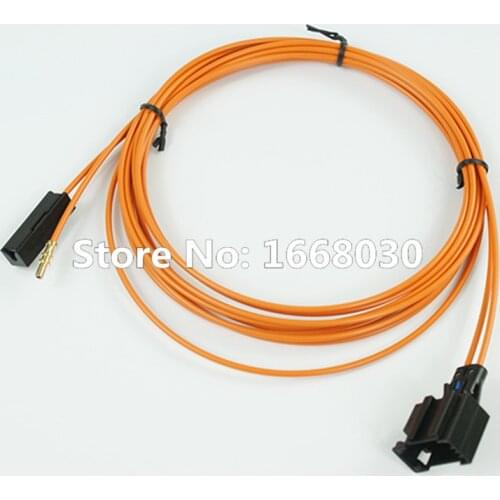 MOST Fiber Optic Cable Female & Break Cable Connector For Audi BMW Benz etc. 100cm Car accesories interior Car decoration