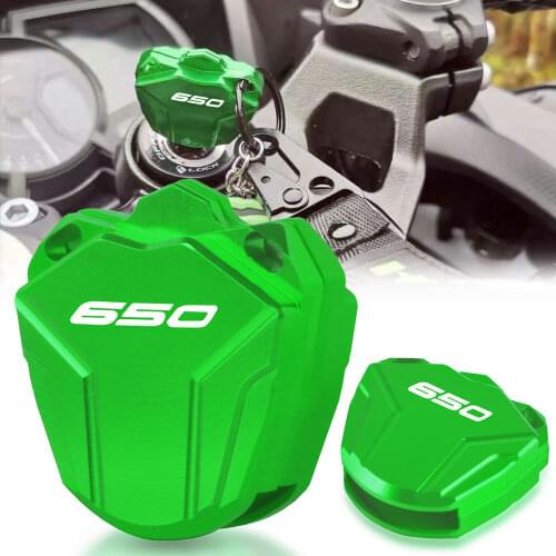 FOR KAWASAKI NINJA650 NINJA 650 ABS 2015 2016 2017 2018 2019 (Key Without chip) Motorcycle CNC Aluminum Key Case Cover Shell