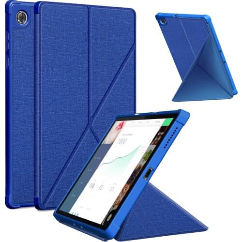 For Lenovo Tab M10 HD 2nd Gen 10.1 inch TB-X306X TB-X306F Tablet Case, Standing Origami Slim Lightweight Shell Protective Cover