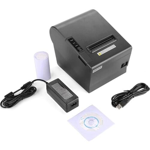 HSPOS 180mm/s High-speed printing Thermal Receipt Printer USB+Bluetooth+Wifi with Auto Cutter HS-802UWB