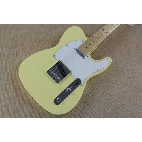 Customized guitar, white shield, maple fingerboard, can be customized as required, free delivery