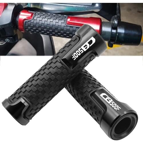 Motorcycle CNC Handlebar Grips 22MM Scooter Handle Handlebar Hand Bar grip For Honda CB500F CB500 F CB 500 F 2013 2014 2015 2016