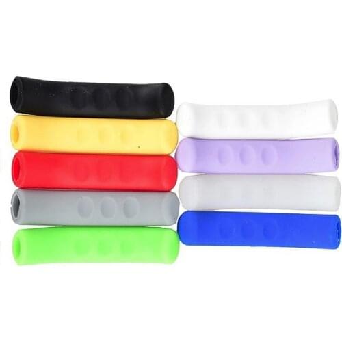 Silicone Brake Handle Cover Sleeve Universal Brake Lever Protect Covers For Mijia Electric Scooter Foot Support Accessories