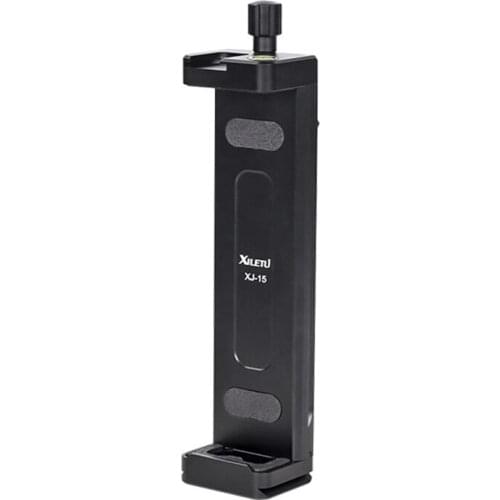 XILETU Universal Aluminum Alloy Tablet Phone Stand Holder Clip Tripod Aluminum Adjustable Bracket for Mobile Phones