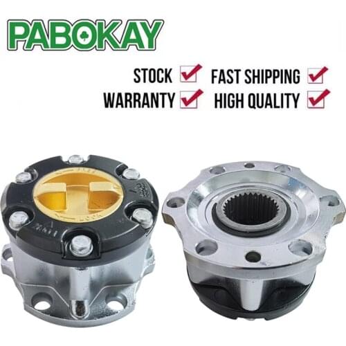 2 pieces x FOR TOYOTA Landcruiser 197687HiLux7685HZJ7580FZJ70758998 free wheel locking hubs B002 43530-60042 4353060042