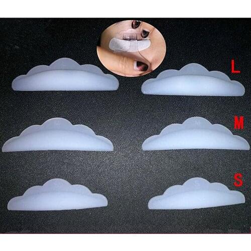 3 Pairs/Lot Perming Curler Dedicated Silicone Curling Root Lifting False Fake Eyelash Shield Pad Maquillaje Patches