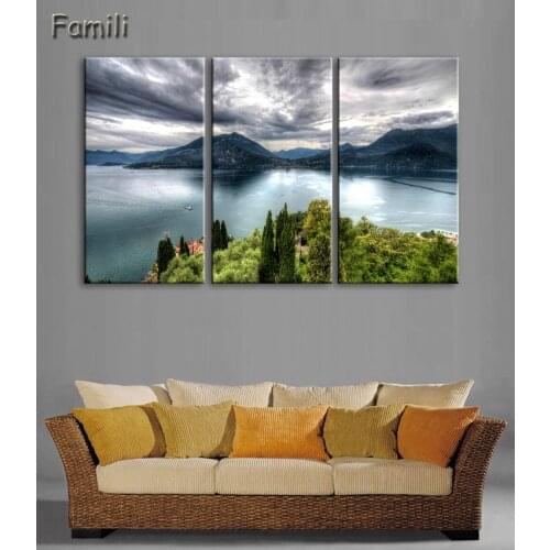 3pcs/set HD Landscape Canvas Paintings Art Home Decoration For Living Room Modular Pictures On The Wall cuadros,home decor