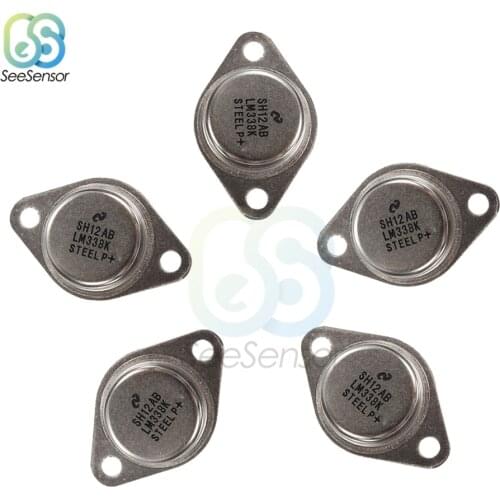 5Pcs LM338K LM338 Adjustable Voltage Regulator 5A 1.2V To 32V