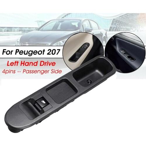 6490HQ 6554HJ For Peugeot 207 2007~ 2015 Car accessries 6 Pins Electric Power Window Control Switch Passenger/Driver Side