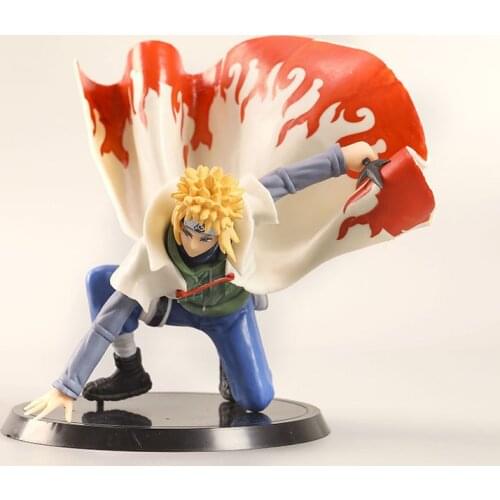 15CM Fighting Naruto Namikaze Minato Action Figures Anime Figurines Model Toys Birthday Gift