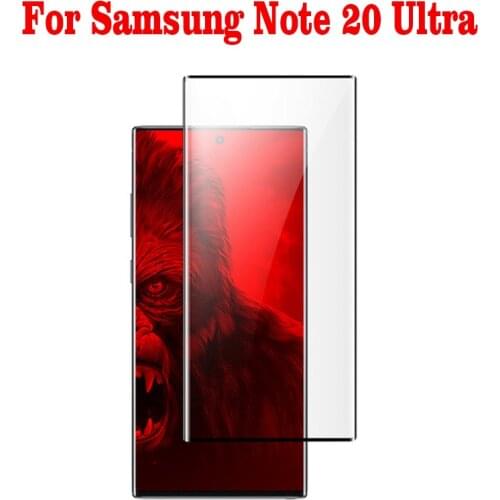 3D Full Glue Curved Tempered Glass For Samsung Galaxy Note 20 Ultra Full Cover 9H film Screen Protector For Note 20 Ultra