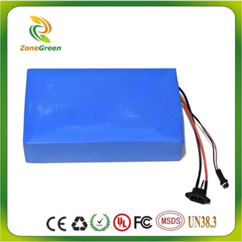 1000W 48V 20AH for 1200W 750W 500W motor electric bike battery lithium battery 3A charger Free shipping