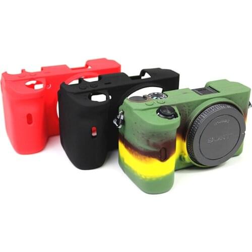 Soft Silicone Case Camera Body Protective Cover For Sony A6600 Mirrorless System Camera Rubber Skin Case