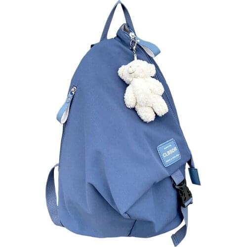 Fashion Nylon School Bags for Teenage Girls School Laptop Backpacks Women Travel Shoulder Bags College Students Bookbags Ladies