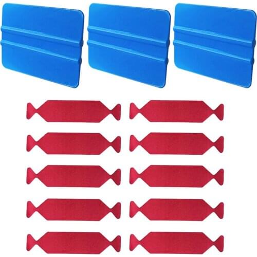 Felt Squeegee Vinyl Car Wrapping Tool Carbon Fiber Foil Vinyl Scraper Window Tint Car Glass Cleaning tool Brush Hand Tools D26