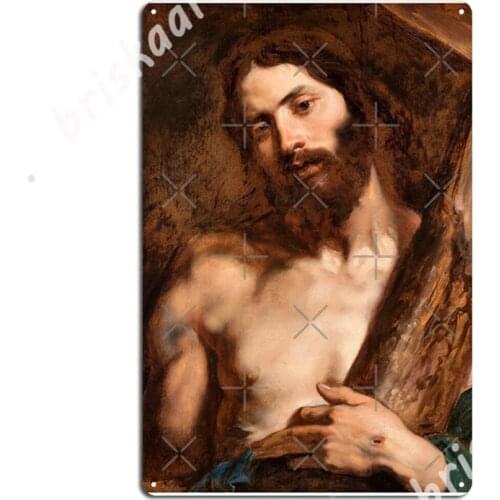 Sir Anthony Van Dyck &Quot;Christ Carrying The Cross&Quot; Metal Signs Cinema Living Room Cave pub personalized