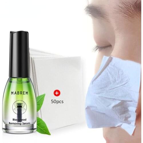 Blackhead Remover Pore Strip Black Mask Face Nose Mask Peeling Acne Treatment Deep Cleansing Mask Oil Control Skin Care