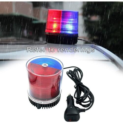 12 LED Strobe Beacon Light Warning Lamps with Magnetic for Vehicle UTV Bus