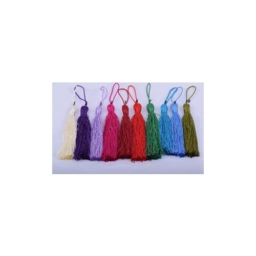 22 Colors--20pcs Silky Handmade Tiny(3.5'') Soft Tassels, Mini Tassels, Spring Colors, Colorful Tassels