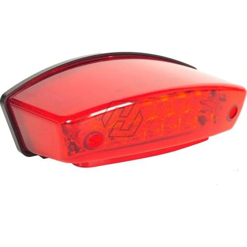 Red black Motorcycle LED brake light case for DUCATI MONSTER M400 M750 M900 M1000 S4R