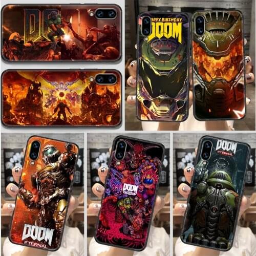 Doom Game Phone Case For Huawei Honor 6A 7A 7C 8A 8X 8 9 9X 10 10i 20 Lite Pro black soft bumper painting prime silicone