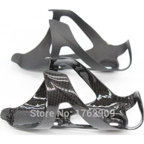 2pcs Newest Road bicycle 3K full carbon drink water bottle cages Mountain bike carbon bottle holder light MTB parts Free ship