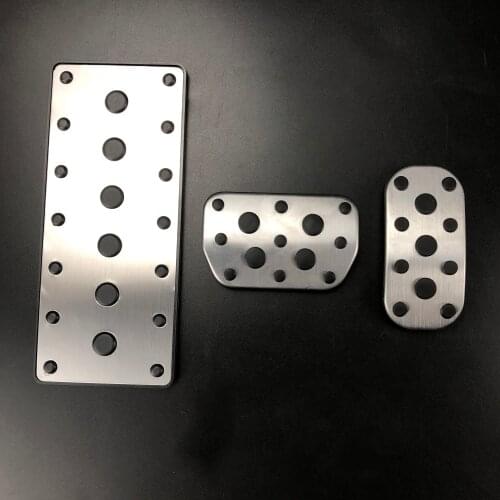 For Toyota C-HR AX10 IZOA 2016-2019 Fortuner Harrier Sienta Stainless Steel Gas Fuel Brake Accelerator Foot Rest Pedal Cover