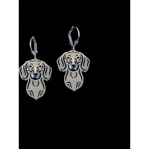 Hot Dachshund Drop Earrings Pet Dog Earrings For Women ( 2 Colors Free Collocation ) fashion christmas gift best friend