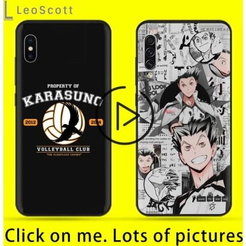Haikyuu anime Koutarou Bokuto Phone Case For iphone 12 11 pro Max Samsung S10 9 8 Plus Soft silicone cover funda