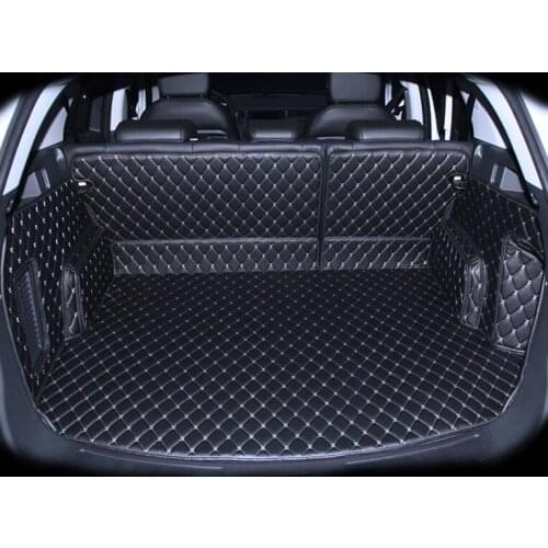 Good quality! Special trunk mats for Land Rover Discovery Sport 5seats 2017-2014 durable cargo liner boot carpets,Free shipping