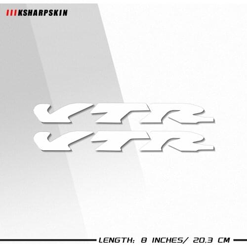 Motorcycle sticker accessories bike Fuel tank Wheels helmet notebook Luggage reflective MOTO sign sticker For HONDA VTR vtr