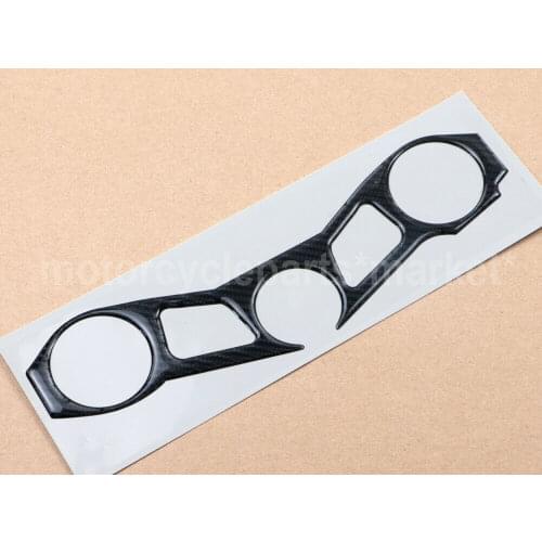Motorcycle Motorbike Pad Triple Tree Top Clamp Upper Front End Decals Sticker For Kawasaki ZX-10R ZX10R 2011 2012 2013 2014 2015