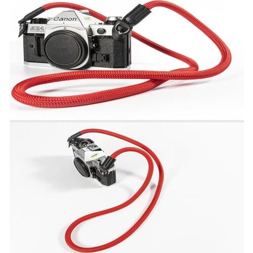 Nylon Rope Camera Shoulder Neck Strap Belt for Fujifilm X70 X-PRO2 X100F X100V X-T2 XT3 X-E3 X-T30 XT20 XT10 XA2 SLR Universal