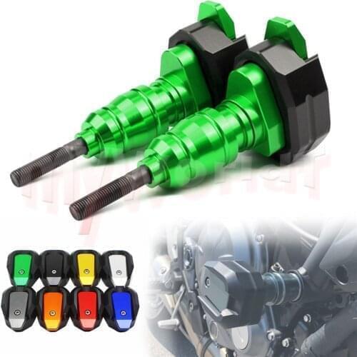 Fairing Guard Anti Crash Pad Frame Slider Falling Protector Fit Fot Kawasaki Ninja 650 ZX6R ZX9R ZX10R Z650 Z900 Z1000 Z1000SX