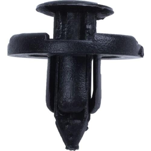 50 x Clip Plastic Black Fender Mudguard For Nissan Teana Tiida