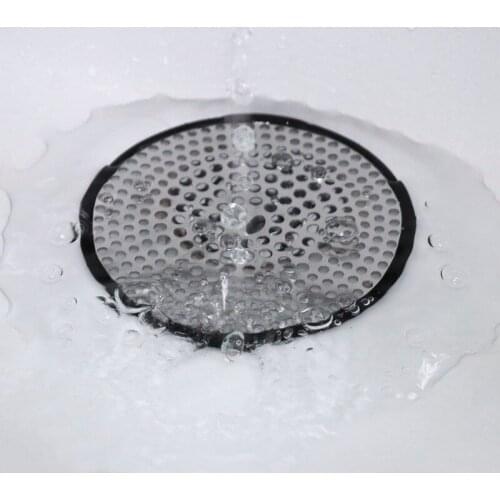 Stainless Steel Bathroom Shower Drain Protector Cover Colander Kitchen Sink Mesh Strainer Filter Hair Catcher Bathroom Supplies