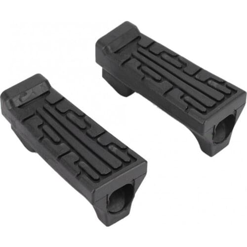 1 Pair Rubber Front Pedal Footrest Foot Pegs Fit for Yamaha YBR 125 Repose Pieds Moto Motorcycle Accessories