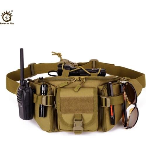 Tactical Waist Bag Waterproof Fanny Pack Hiking Fishing Sports Hunting Bags Camping Molle Army Bag Belt Military Backpack