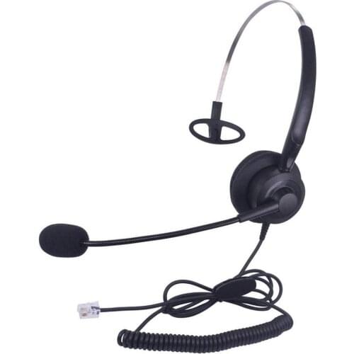 Wantek Arama 1/2Pack Telephone RJ9 Headphones for Avaya Aastra Northern Telecom Plantronics Polycom Siemens IP Phone headsets
