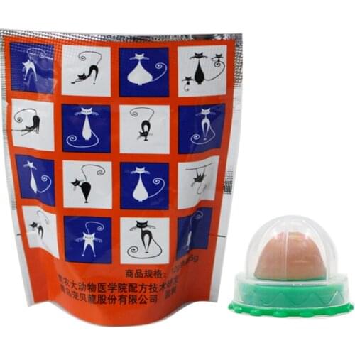 Healthy Cat Food Snacks Catnip Sugar Candy Licking Solid Full Of Nutrition Energy Ball Toy Pet Cat Sugar Licking Snacks Cat Toy