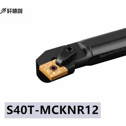 1PC S40T MCKNR12 MCKNL12 CNC Drill Pipe Internal Turning Tool Holder Carbide Insert Using CNMG
