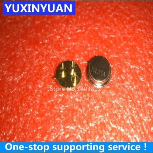 5PCS/LOT AUK R433A R433a SAW surface acoustic wave resonator SAW TO-39 Sound table Sound table R433 433 75K One from the sale