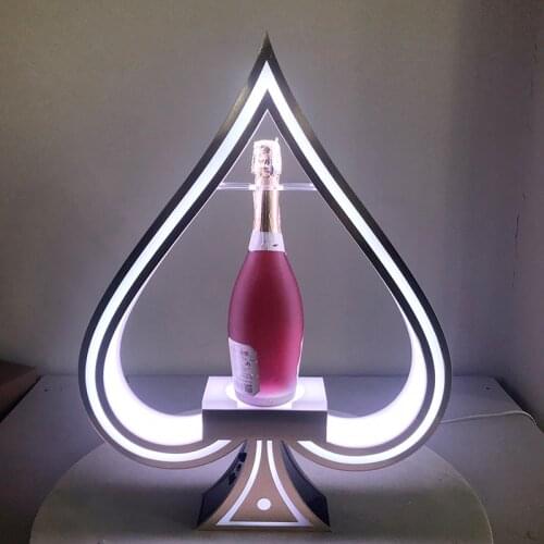 Night club accessories led ace presenter bottle presenter