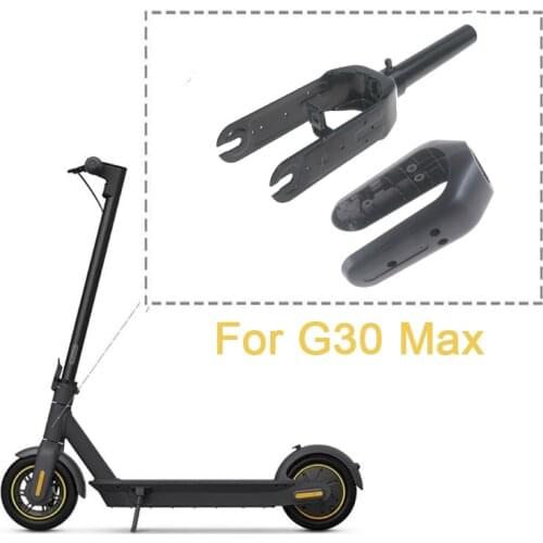 Aluminum Alloy Mental Front Fork Cover Shell Assembly Kit Front Wheel Bracket for Ninebot G30 Max Electric Scooters Accessories