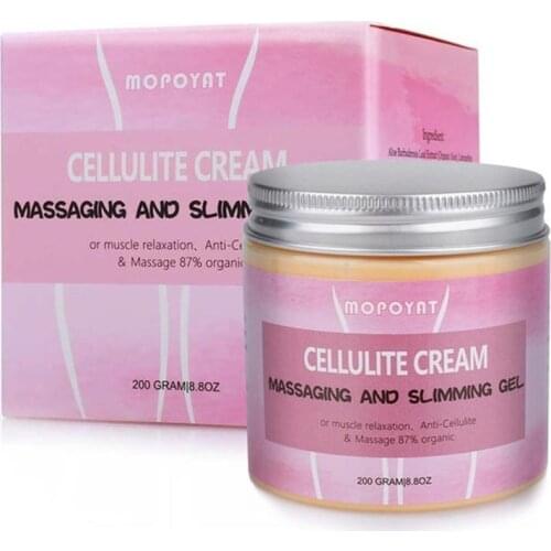 200g Cellulite Cream Anti Cellulite Massage Slimming Gel Natural Muscle Relaxation Slimming Cellulite Cream Fat Burner Creams