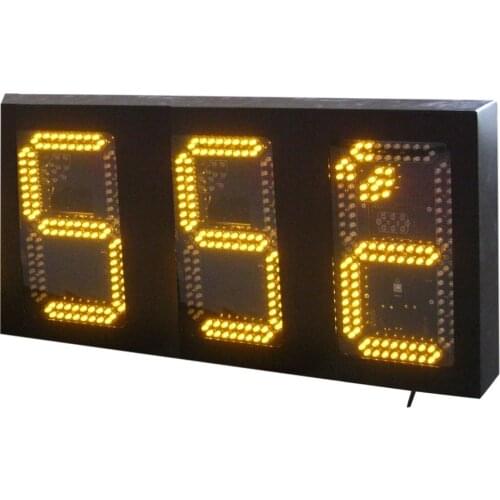 Large size outdoor waterproof 10inch 3digits temperature display sceen LED display