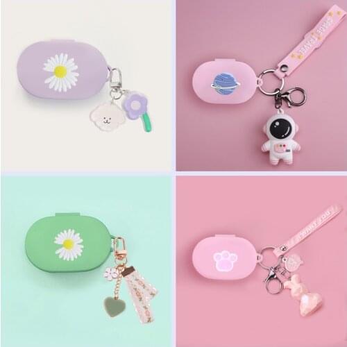 For Xiaomi Redmi AirDots S Case cute Cat cartoon Keychain Silicone Earphone Cover for Redmi Air Dots Cover
